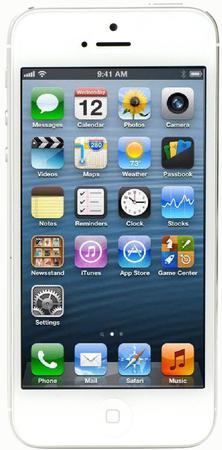 Смартфон Apple iPhone 5 32Gb White & Silver - Моздок